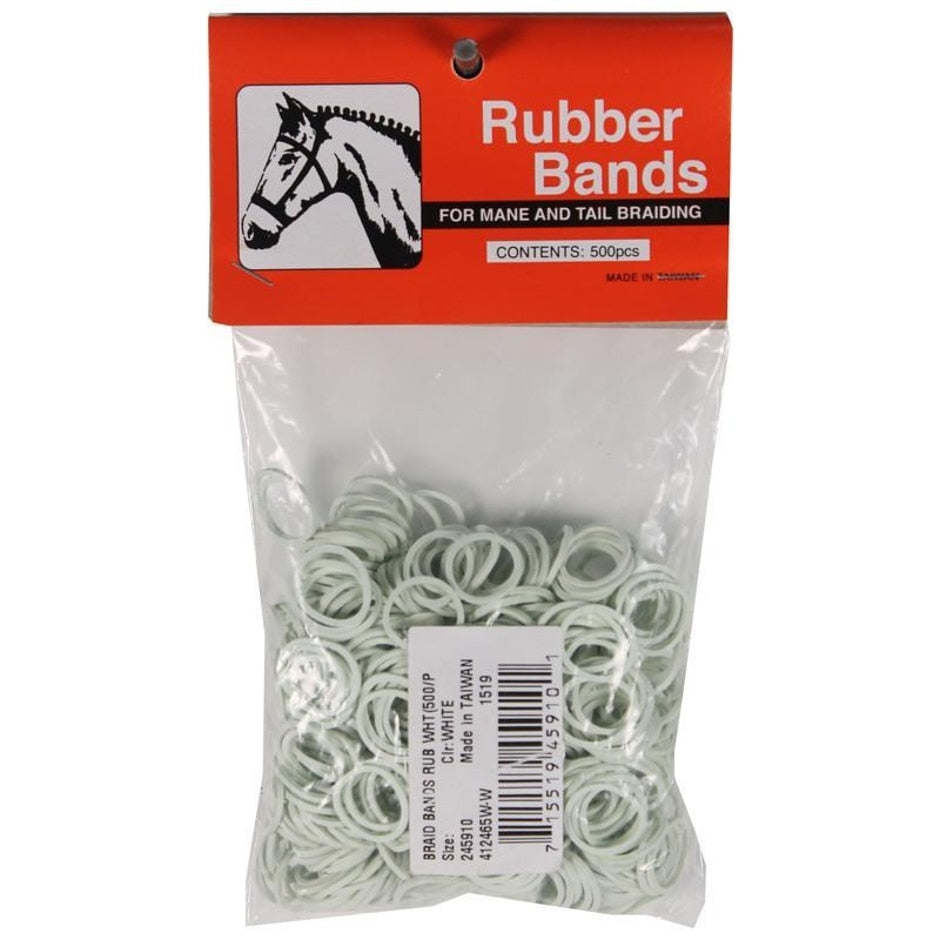 RUBBER HORSE BRAID BANDS — SouthernStatesCoop