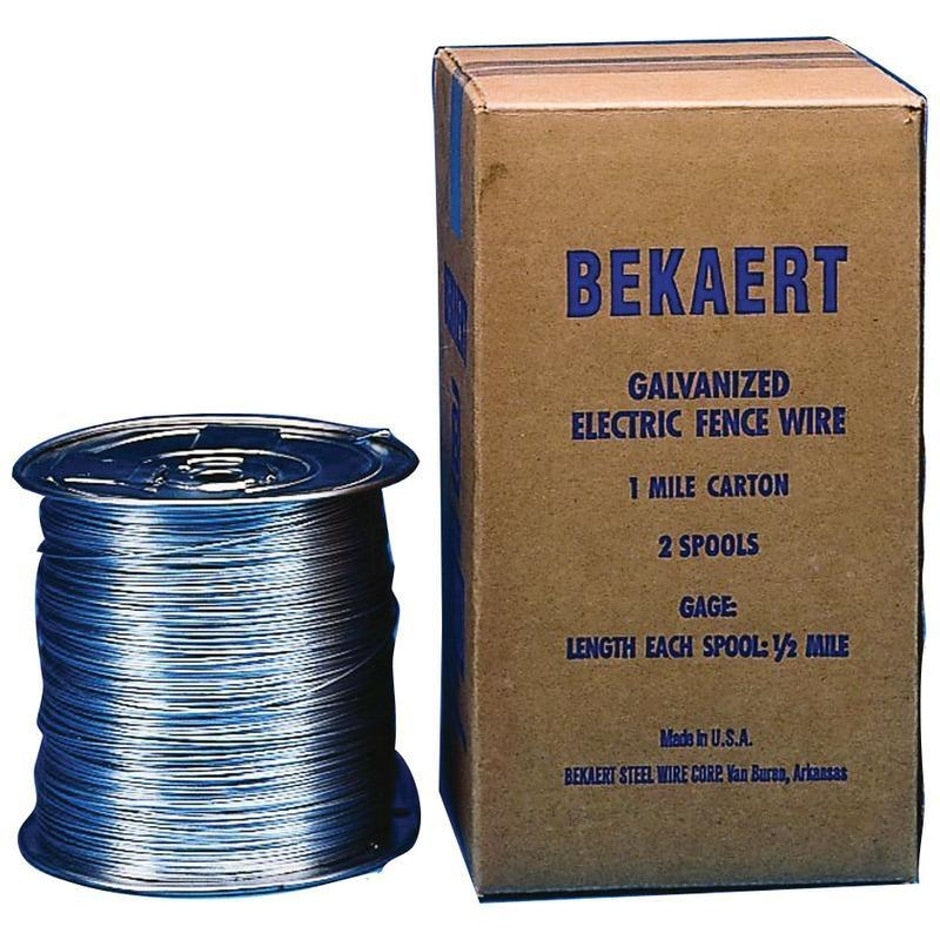 FARMGARD 1/4 Mile 14-Gauge Galvanized Electric Fence Wire 317774A