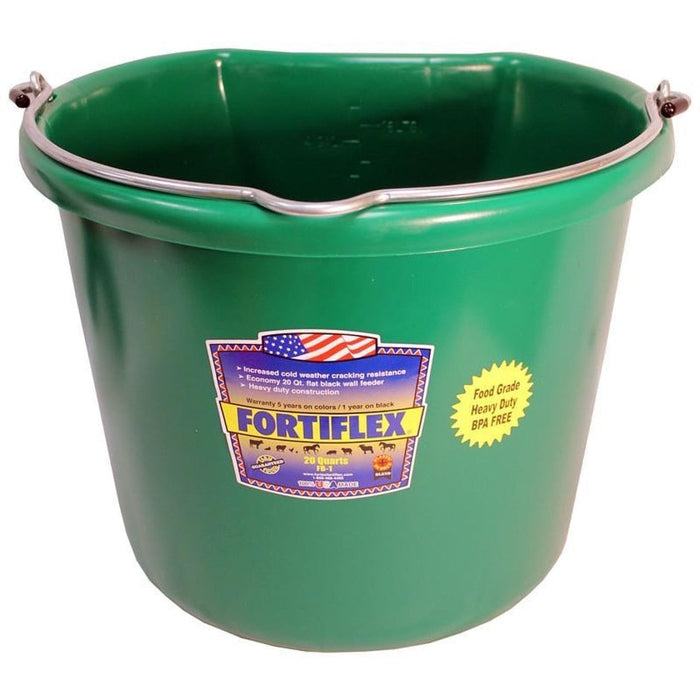 Fortiflex 20 Quart Economy Flat Back Bucket